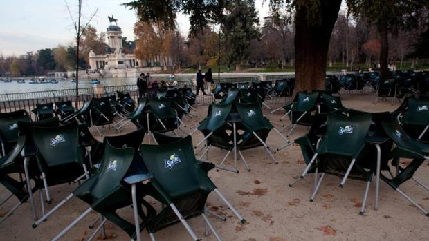 Madrid cierra El Retiro hasta el viernes por la tarde por fuertes rachas de viento