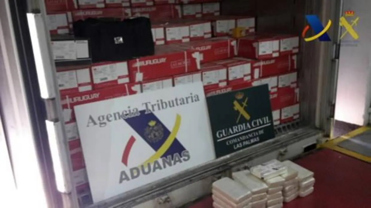 Intervienen 56 kilos de cocaína en el Puerto de Las Palmas