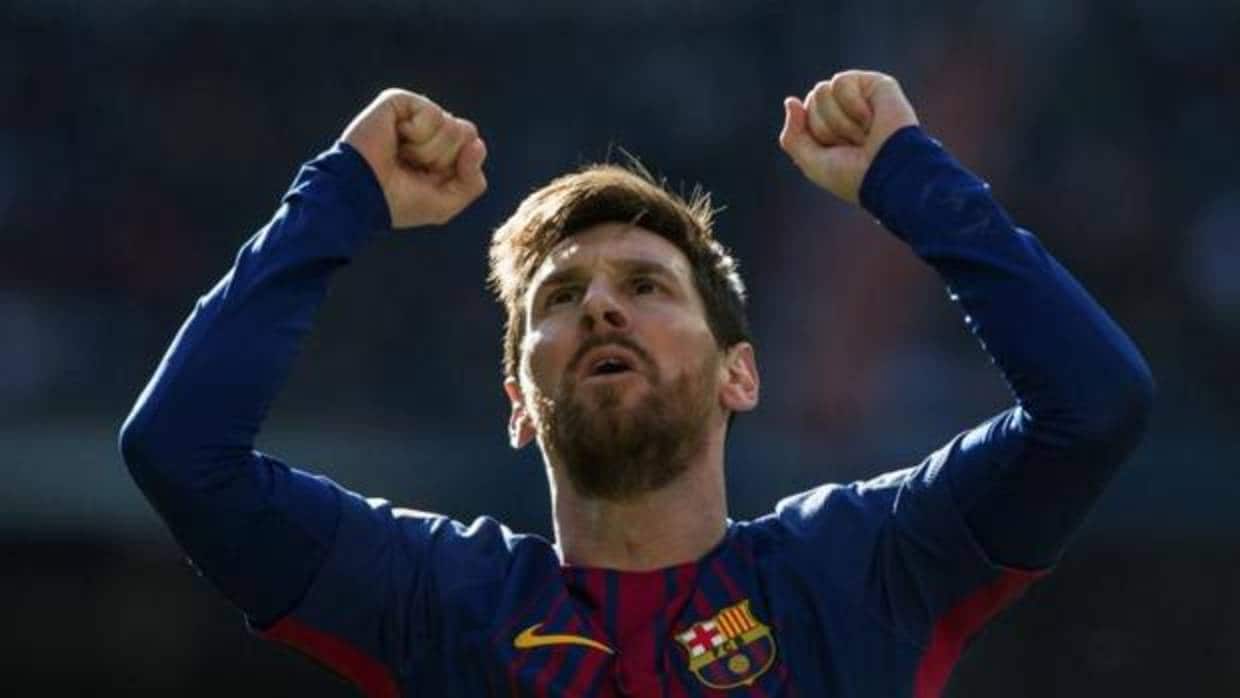 El jugador del Fútbol Club Barcelona, Leo Messi