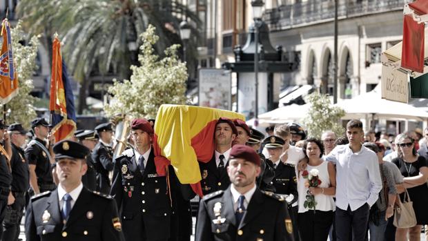 Valencia dedicará una calle a Blas Gámez, el subinspector de la Policía asesinado en acto de servicio