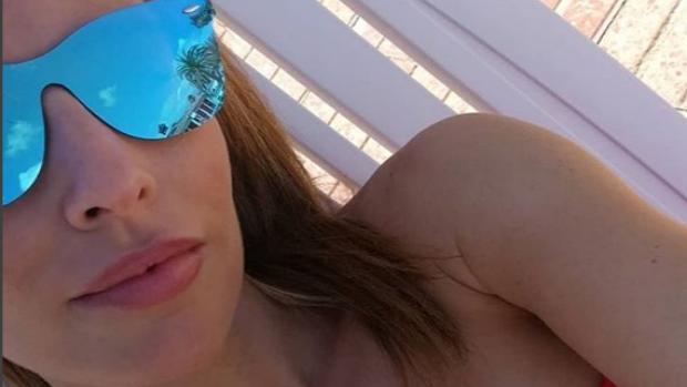 Pilar Rumeu luce tipazo en Instagram en Maspalomas