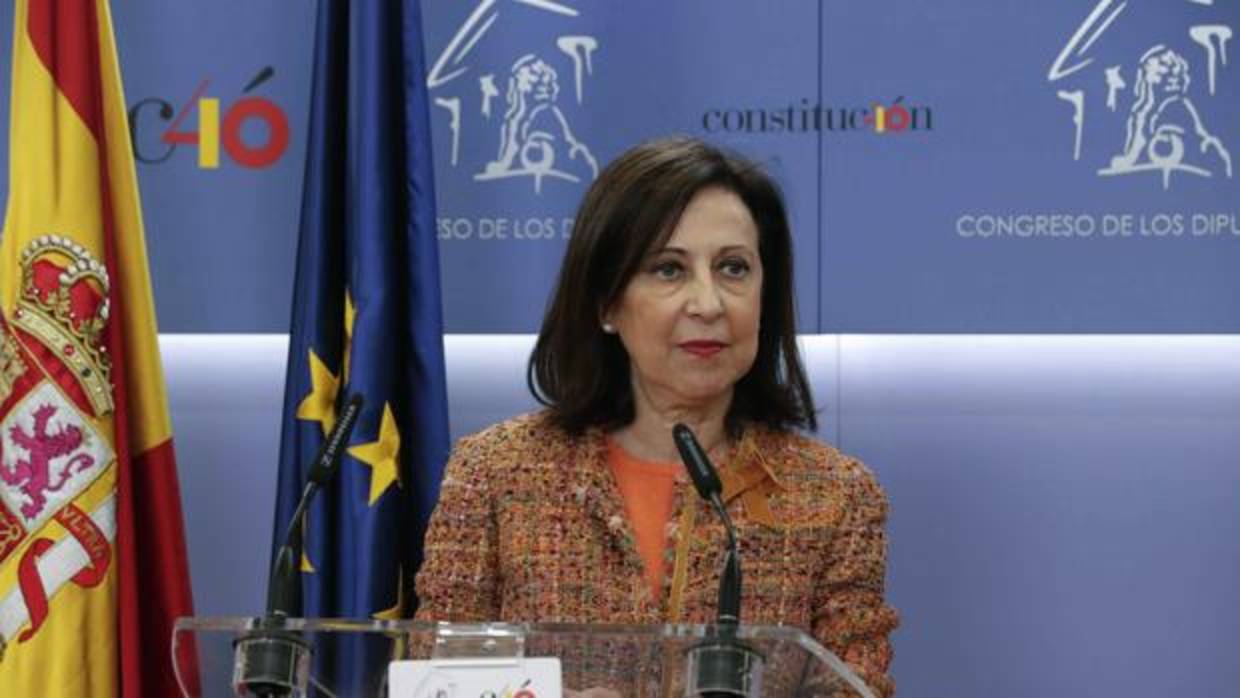La portavoz del PSOE, Margarita Robles