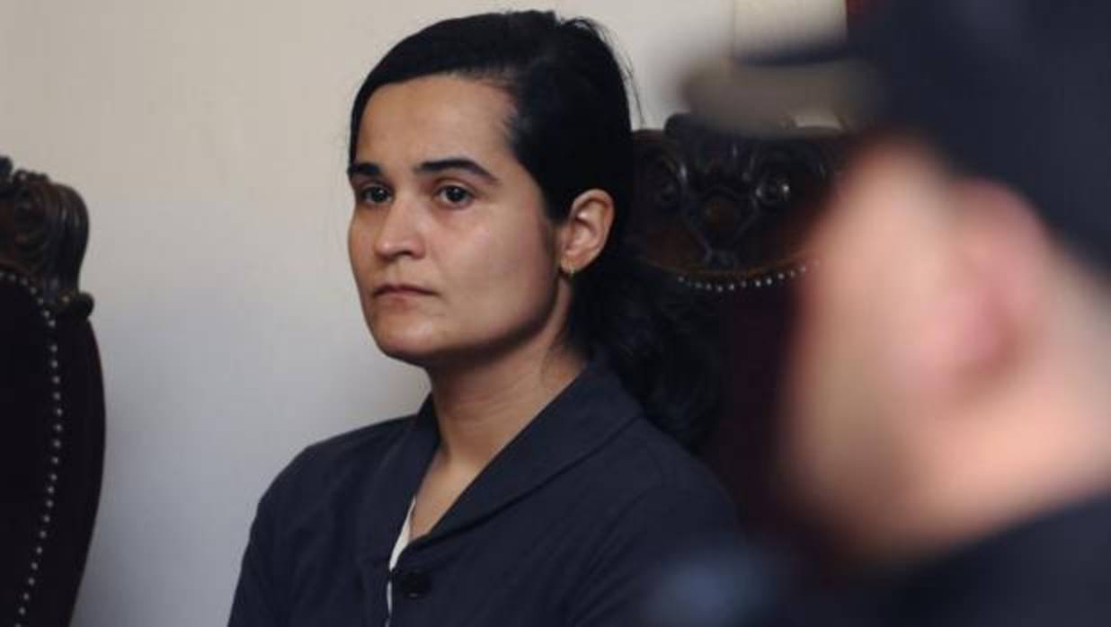 Triana Martínez, durante el juicio por el asesinato de Isabel Carrasco