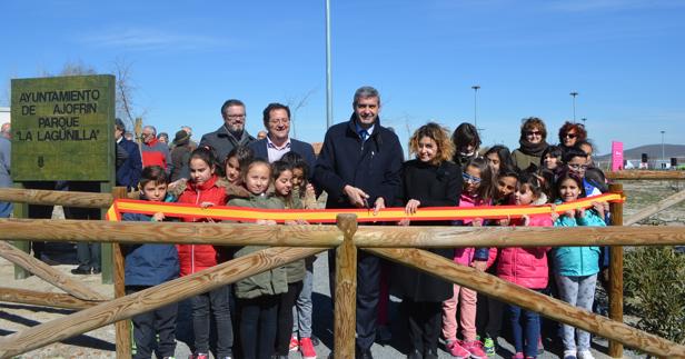 Ajofrín recupera el parque de «La Lagunilla»