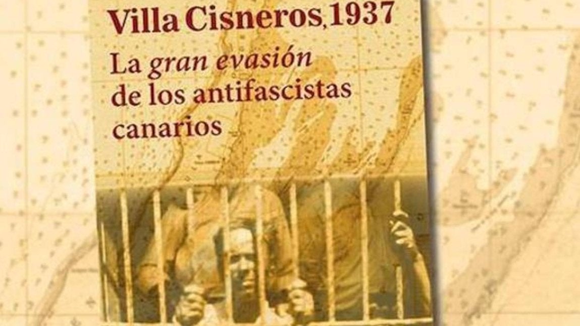 Parte de la portada del libro