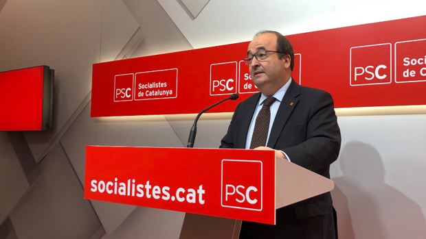 Miquel Iceta (PSC) ve «razonable» un Gobierno de concentración con todos los grupos parlamentarios