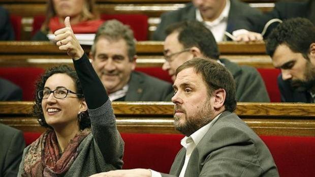 La traición de Rovira a los suyos: Junqueras dijo que «todos» confiaban en ella y que era «un gigante»