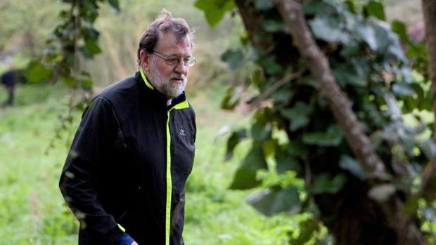 Rajoy, de vacaciones en Galicia: «A ver si estos días puedo descansar y caminar»