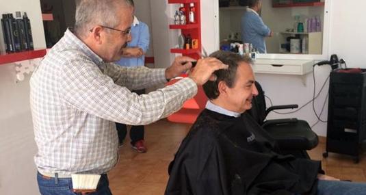 Pablo, peluquero de Zapatero en Arrecife de Lanzarote