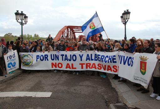 Protesta en Talavera