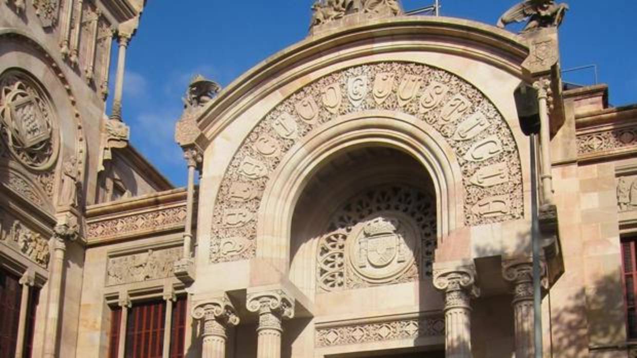 Fachada de la Audiencia de Barcelona, en una imagen de archivo