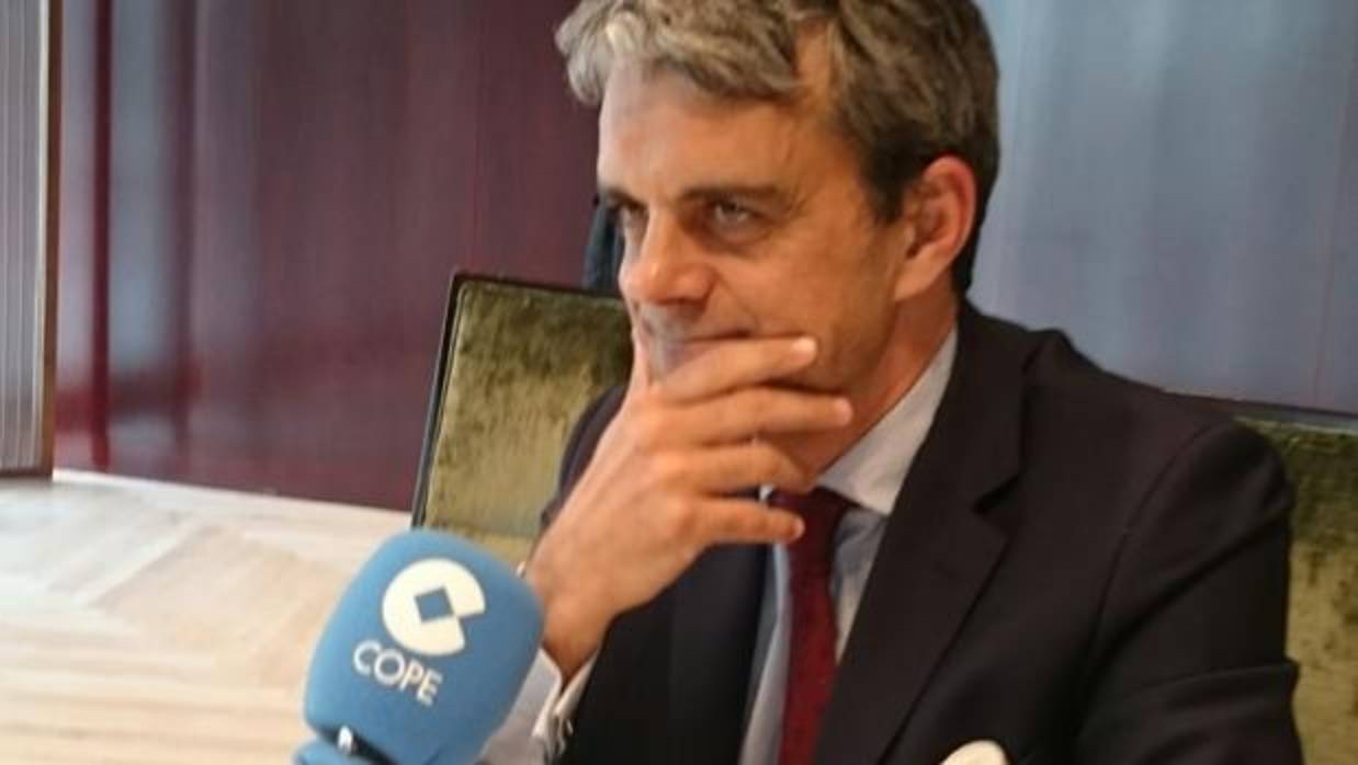 Jaime Malet, durante el programa "Converses" de COPE Cataluña