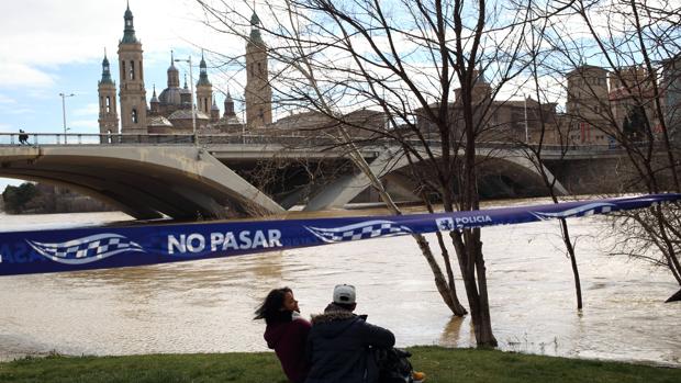 Navarra y Aragón se enfrentan a nuevas riadas: el Ebro vuelve a desbordarse