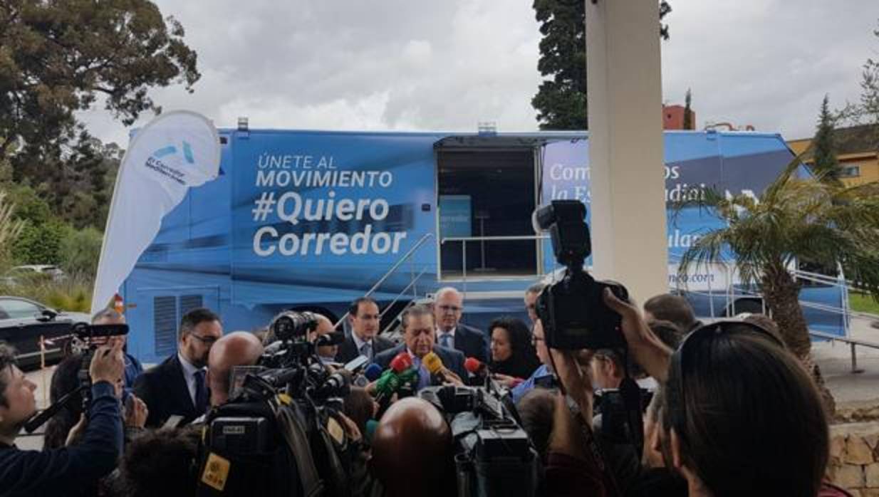 Imagen del acto celebrado este jueves en Algeciras