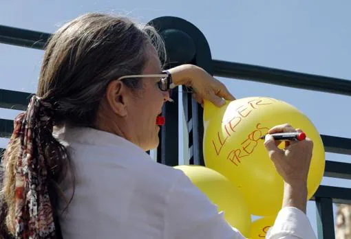 Los globos amarillos, símmbolo de las protestas independentistas
