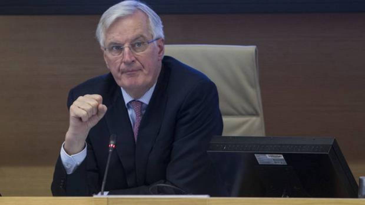 Michel Barnier, jefe negociador de la Unión Europea para el Brexit, en el Congreso
