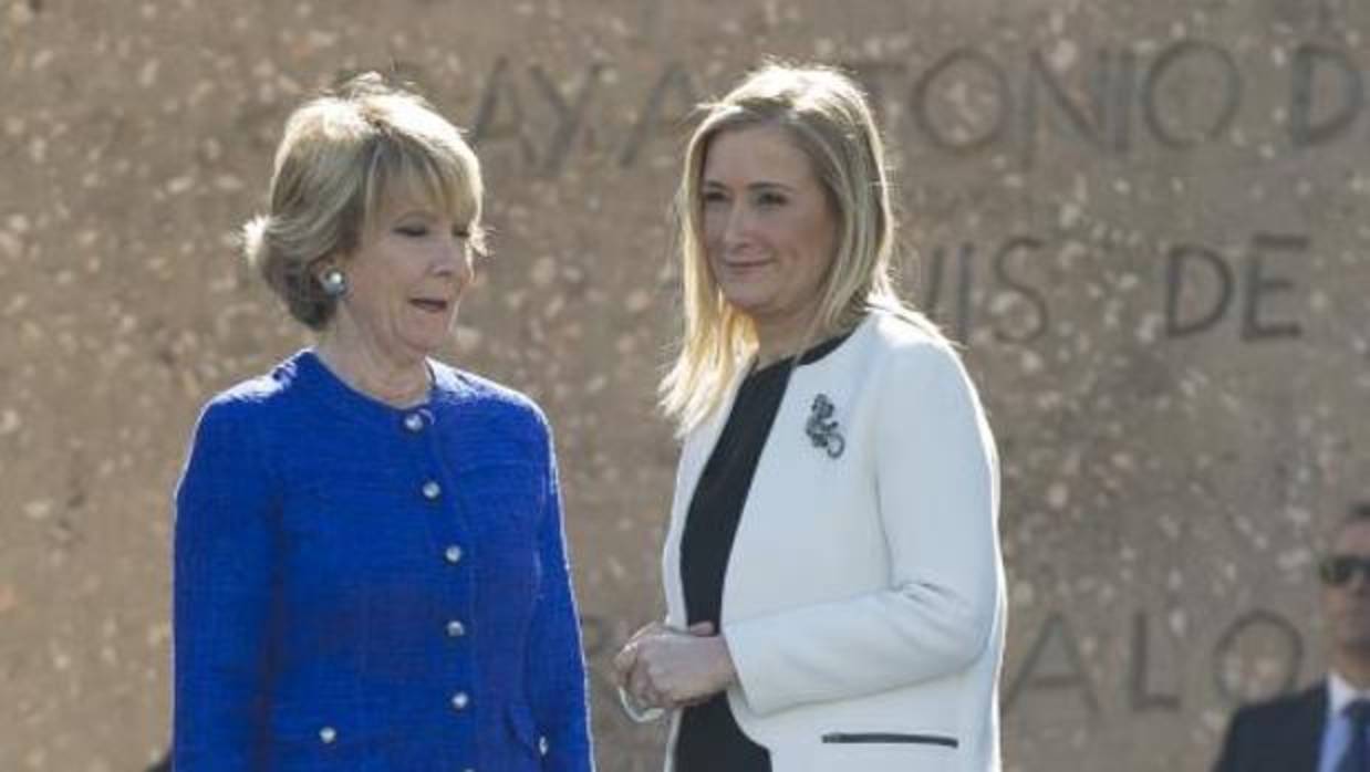 Esperanza Aguirre y Cristina Cifuentes