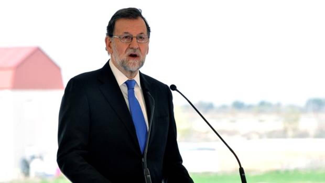 El presidente del Gobierno central, Mariano Rajoy, este jueves