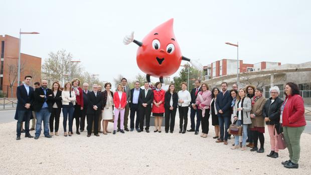 Homenaje a los donantes de sangre en el hospital Mancha Centro