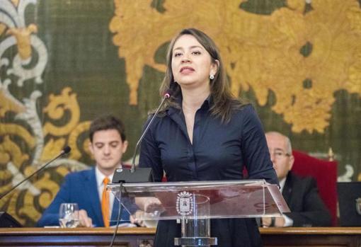 La portavoz de Ciudadanos en el Ayuntamiento de Alicante, Yaneth Giraldo