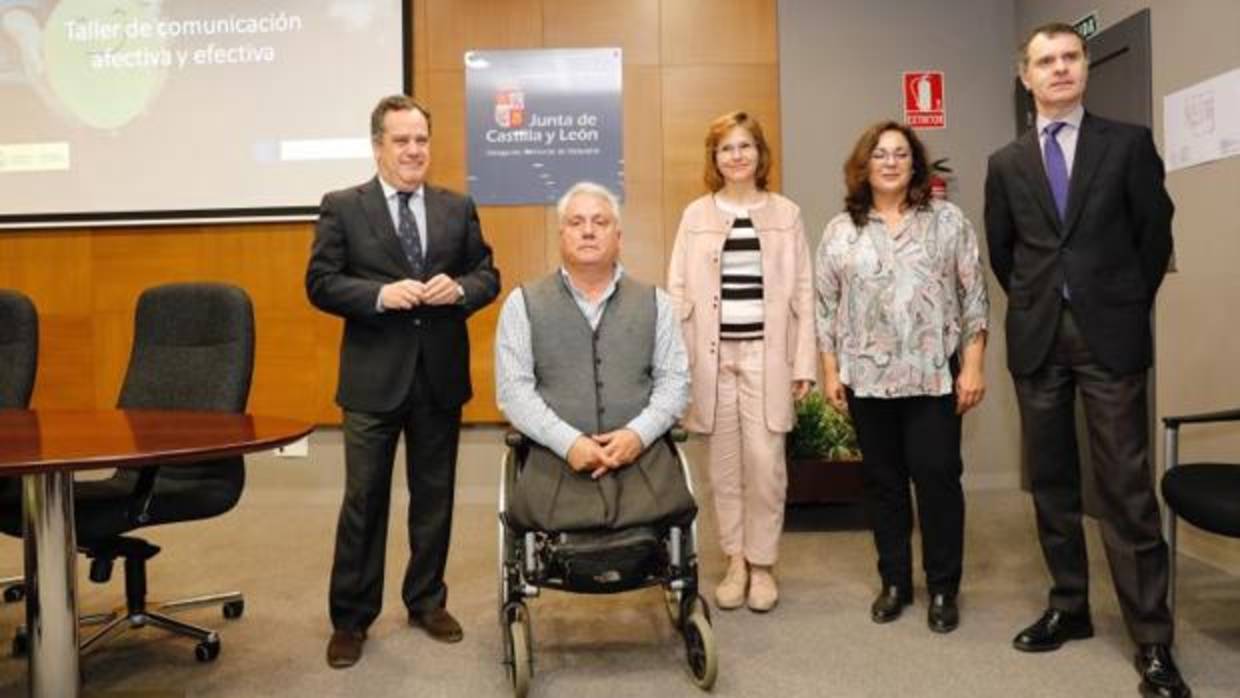 Trillo, Aliste, Pérez y Herrero, este pasado miércoles en la presentación del nuevo proyecto educativo