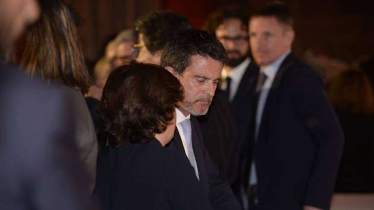 El exprimer ministro francés, en un acto en Barcelona
