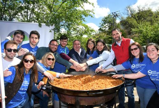 Las tradicionales migas del PP