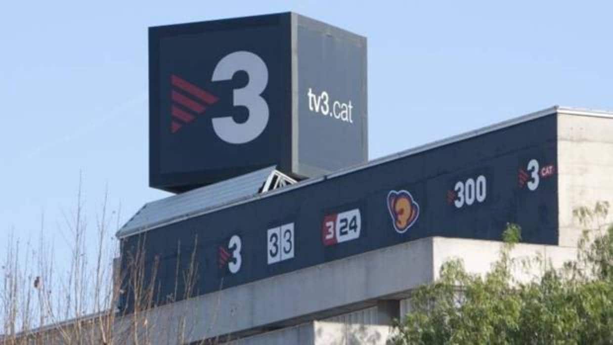 Imagen de la sede de TV3 en Barcelona
