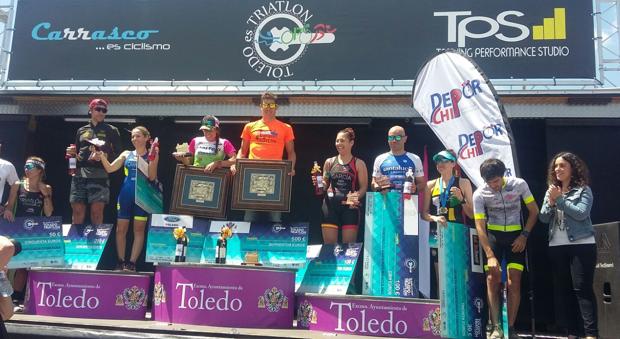 Alba Reguillo y Francisco Fernández-Cortes ganan el III Triatlón Media Distancia «Toledo es Triatlón 2018»