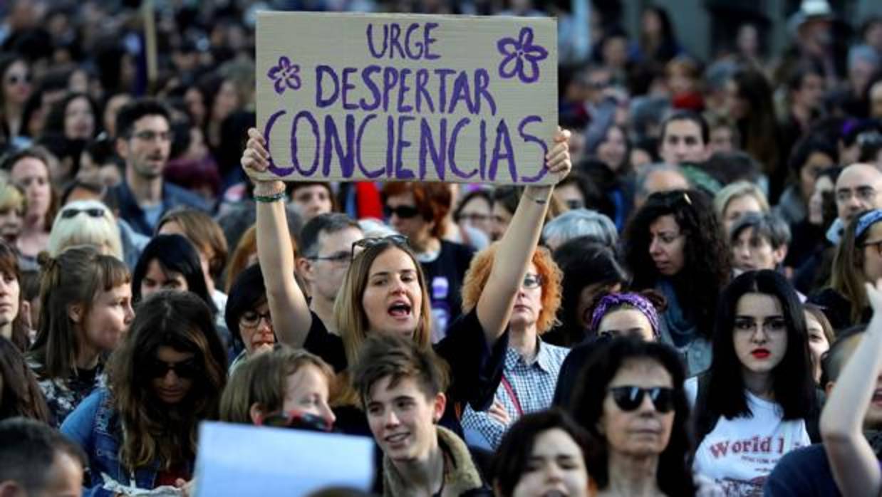 Movilizcación en las calles ante la sentencia de la Manada