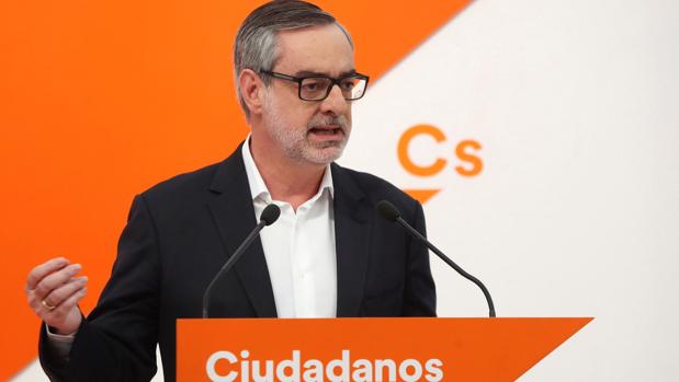 Ciudadanos cree que se puede aplicar el 155 ante el discurso de Torra: «Es un programa de ilegalidades»