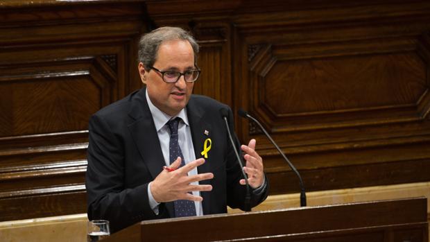 Piden inhabilitar a Quim Torra en una querella por delitos de odio y rebelión