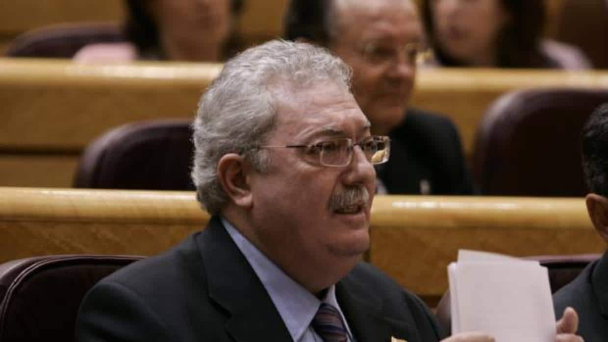 Pedro Agramunt en el Senado en una foto de archivo