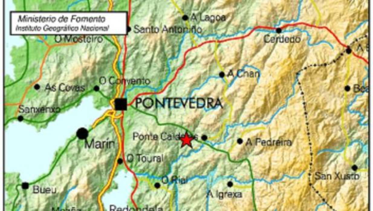 Pontevedra, sacudida por 32 terremotos en apenas doce horas