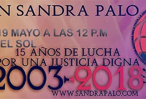 Madrid recordará este sábado a Sandra Palo como símbolo para lograr una justicia digna