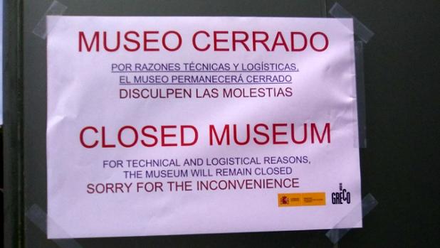 Los trabajadores del Museo del Greco no van a trabajar para denunciar la «escasez de personal»