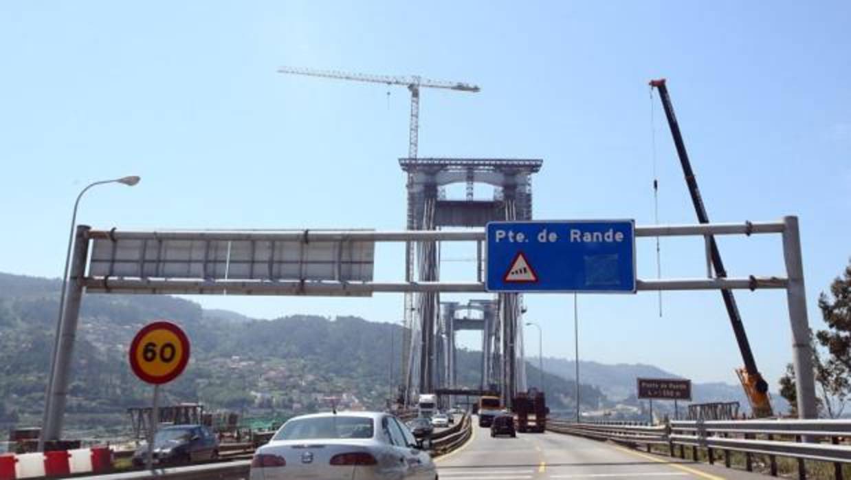 El puente de Rande de la AP9 en Vigo