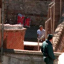 Imagen de Barrionuevo en la cárcel