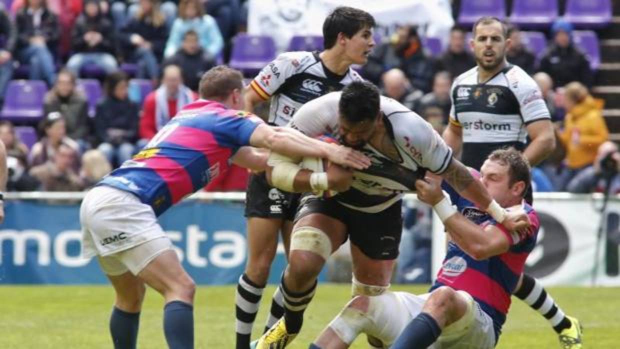 Final de la Copa del Rey de Rugby celebrada en el Estadio José Zorrilla en el año 2016