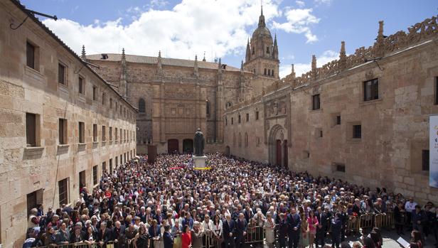 Alumnos que llevan por bandera a la Universidad de Salamanca