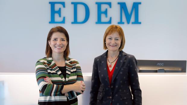 La rectora de la UV visita EDEM y la Marina de Empresas