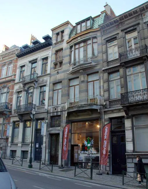 La Maison Frison, en Bruselas, obra del arquitecto modernista Victor Horta