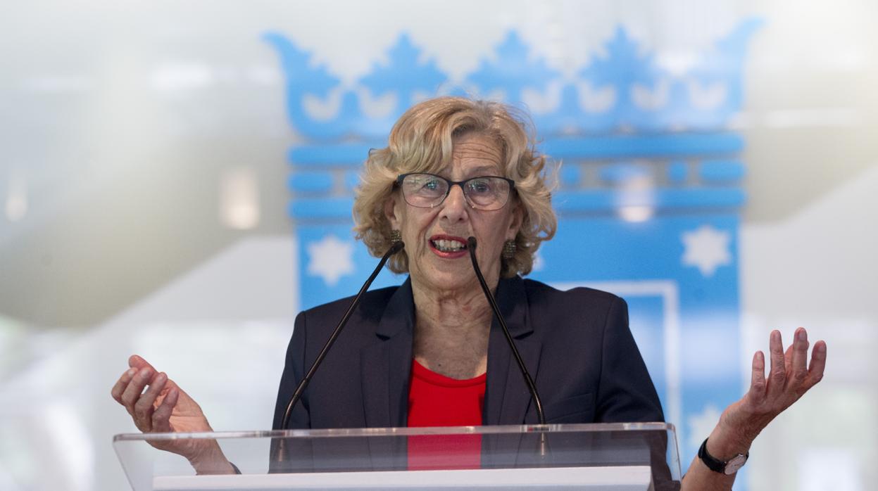 La alcaldesa de Madrid, Manuela Carmena