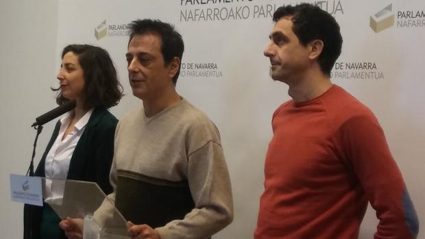 El grupo parlamentario de Podemos en Navarra se rompe