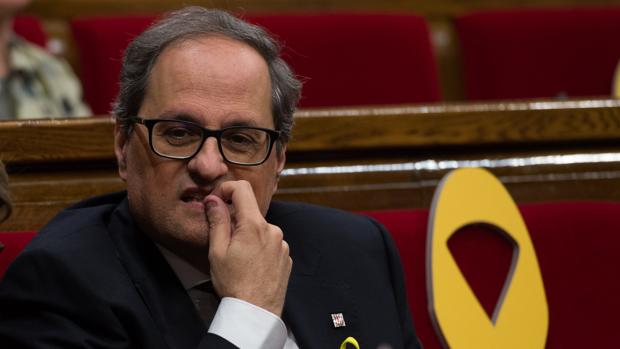 Quim Torra pide a Sánchez que explique que hará con los «presos políticos y los exiliados» tras la moción