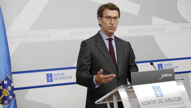 Feijóo pide al PP que «mantenga la compostura» tras la moción de censura