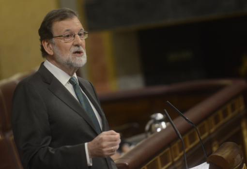 Imagen de Mariano Rajoy tomada este jueves en el Congreso