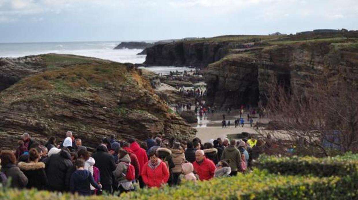 Imagen de la Playa de Las Catedrales