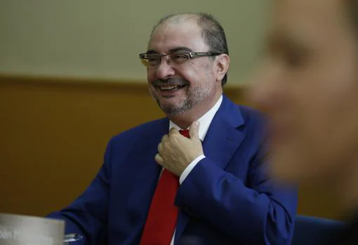Javier Lambán, presidente del Gobierno de Aragón y barón del PSOE