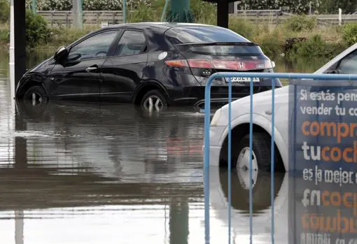 Lluvias en Valencia: acumulados de 102 litros en seis horas